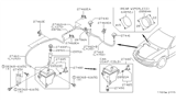 Diagram for Infiniti I30 Windshield Washer Nozzle - 28930-40U00