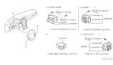 Diagram for Infiniti I30 Cruise Control Switch - 25551-70T00