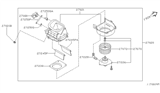 Diagram for 1996 Infiniti I30 Blower Motor - 27220-40U01