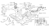 Diagram for Infiniti Fuel Filler Neck - 17221-2L900