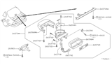 Diagram for 1996 Infiniti I30 Light Socket - 26597-40U01