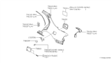 Diagram for 1997 Infiniti I30 Fuel Door - 78830-51U00