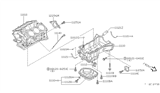 Diagram for 1996 Infiniti I30 Oil Pan - 11110-31U10