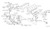 Diagram for Infiniti I30 Exhaust Manifold Gasket - 14036-31U00