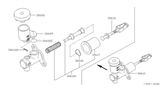 Diagram for Infiniti Clutch Master Cylinder - 30610-31U10
