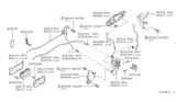 Diagram for Infiniti I30 Door Handle - 80671-40U03