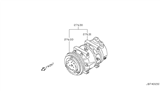 Diagram for 1996 Infiniti I30 A/C Clutch - 92660-31U00