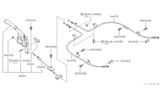 Diagram for 1996 Infiniti I30 Parking Brake Cable - 36530-31U00