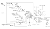 Diagram for 1998 Infiniti I30 Throttle Position Sensor - 22620-3M200