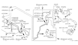 Diagram for Infiniti I30 Power Steering Reservoir - 49180-42U00