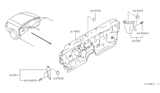 Diagram for 1999 Infiniti I30 Dash Panels - 67900-53U10