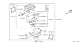 Diagram for Infiniti I30 A/C Expansion Valve - 92200-31U00