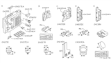 Diagram for 1997 Infiniti I30 Relay Block - 24350-31U20