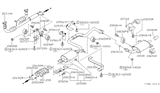 Diagram for Infiniti I30 Muffler - 20100-38U15