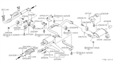 Diagram for 1997 Infiniti I30 Muffler - 20100-38U15