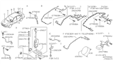 Diagram for 1999 Infiniti G20 Antenna Mast - 28215-0E006