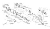 Diagram for Infiniti I30 Pinion Bearing - 31408-80X06