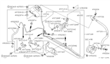 Diagram for 1999 Infiniti I30 Power Steering Hose - 49725-4L801