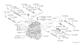 Diagram for 1996 Infiniti I30 Valve Body - 31714-80X01