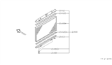 Diagram for 1996 Infiniti I30 Radiator - 21410-31U00