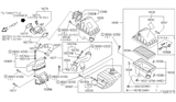 Diagram for Infiniti G20 Air Duct - 16578-78J01