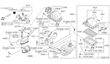 Diagram for 1996 Infiniti G20 Air Intake Coupling - 16578-78J01