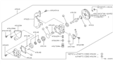 Diagram for 1992 Infiniti G20 Power Steering Pump - 49110-79E00