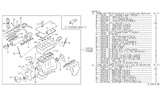 Diagram for 1994 Infiniti G20 Cylinder Head Gasket - 10101-64Y25