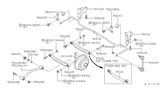 Diagram for 1995 Infiniti G20 Control Arm - 55120-76J00