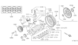 Diagram for Infiniti Crankshaft - 12200-60J00