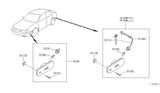 Diagram for 1992 Infiniti G20 Side Marker Light - 26190-62J00