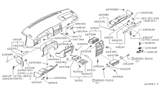 Diagram for 1999 Infiniti Q45 Instrument Panel Light Bulb - 26261-89900