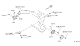 Diagram for 1993 Infiniti G20 Water Pump Pulley - 21051-53J00