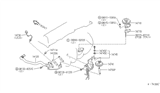 Diagram for 1995 Infiniti G20 EGR Tube - 14725-94Y00