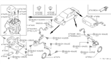 Diagram for Infiniti G20 ABS Control Module - 47850-62J00