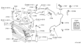 Diagram for Infiniti G20 A/C Compressor Cut-Out Switches - 92137-1E400