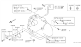 Diagram for 1995 Infiniti G20 Oil Cooler Hose - 21619-54J02