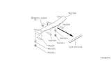 Diagram for 1995 Infiniti G20 Spoiler - 96074-62J50