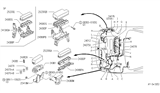 Diagram for 1996 Infiniti G20 Battery Cable - 24080-64J15