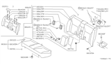 Diagram for 1996 Infiniti G20 Seat Cover - 88620-0J260