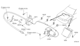 Diagram for 1992 Infiniti G20 Cruise Control Servo - 18910-62J00