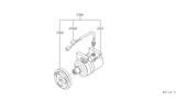 Diagram for 1993 Infiniti G20 Fuse - 92657-62J10