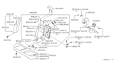 Diagram for 1994 Infiniti G20 Seat Cushion - 88305-79J60