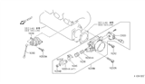 Diagram for 1993 Infiniti G20 Throttle Body - 16119-53J00