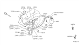 Diagram for 1992 Infiniti G20 Vapor Canister - 14950-53J61