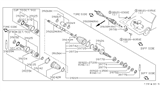 Diagram for 1992 Infiniti G20 Axle Shaft - 39204-53J00