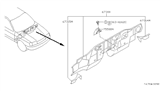 Diagram for 1994 Infiniti G20 Dash Panels - 67300-62J30