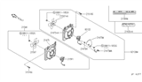 Diagram for Infiniti G20 Fan Motor - 92122-78J00