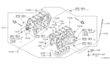 Diagram for 1993 Infiniti G20 Dipstick Tube - 11150-53J00