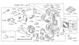 Diagram for Infiniti G20 Blend Door Actuator - 27731-40F00